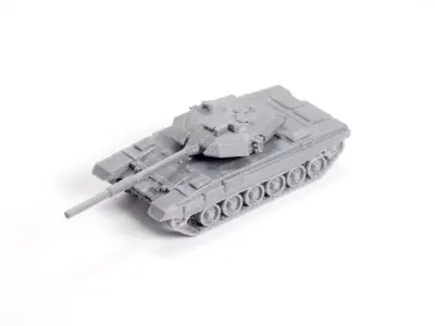 T90 Tank Model Kit Free 3D print model