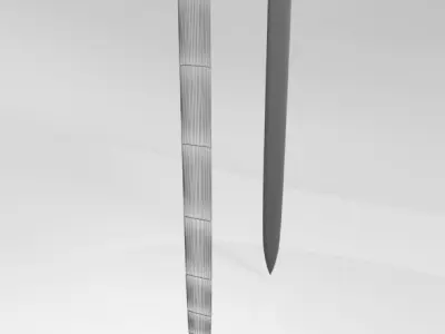 Sword 01 3D model purchase