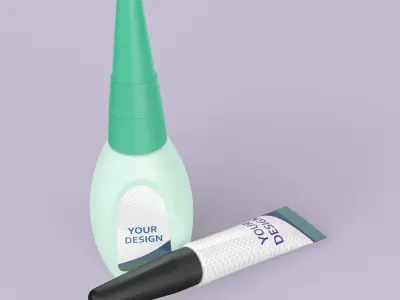 Super Glue Set  3D model