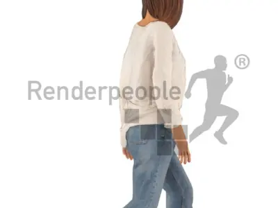Victoria Animated 004 Walking