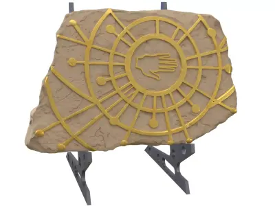Luthen Raels gallery - Stones 1-12 scale Blackseries 3D print model