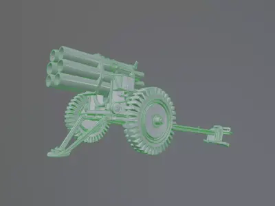 nebelwerfer 3D model
