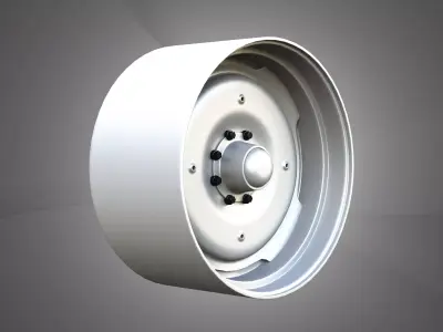 Rear Wheel - Combine 1688 3D model
