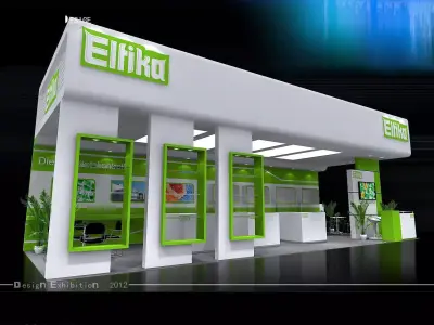 Exhibition - Area -5X12-3DMAX2009-51 3D model