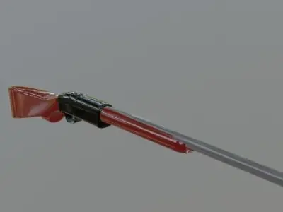 3d model of drobovik gun 3D model