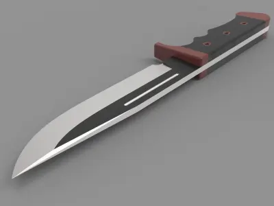 Hand Knife 3D model