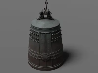 Japanese Bell 3D model
