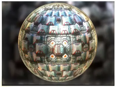 PBR Sci-Fi Seamless Realistic Material SBSAR 4k Texture 019 Texture