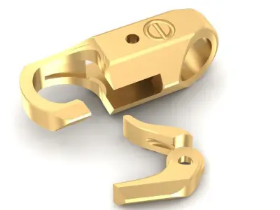 Jewelry Lock Clasp Connector 3D Model  2886 3D print model
