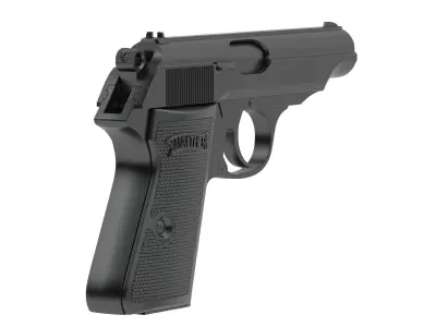 Walther PP PEG Model 48 3D model