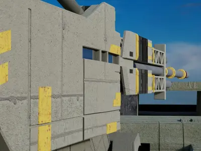 Stonehenge Facility 3D model