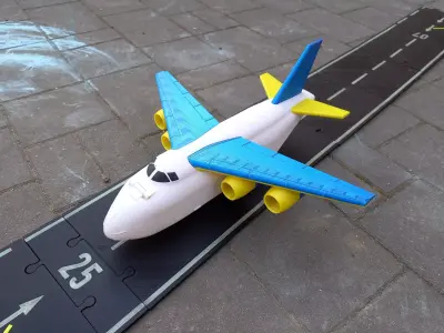 28701 Very Heavy Toy Aircraft An-124 3D print model purchase