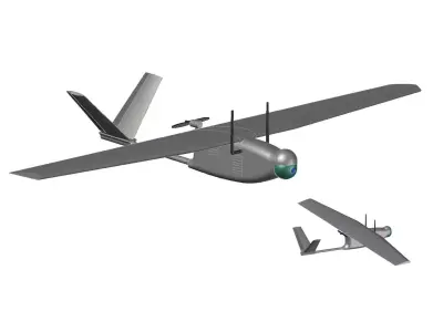 BAYRAKTAR UAV MINI 3D print model