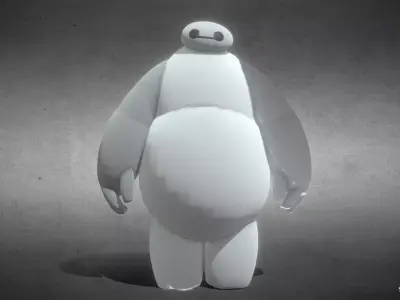 Baymax - Big hero 6 3D model purchase