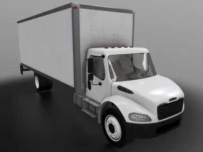 Freightliner M2 Box Van 3D model