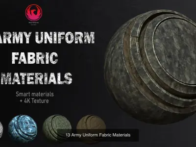 Military Equipment Materials Pack