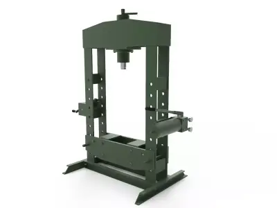 HYDRAULIC PRESS 3D model