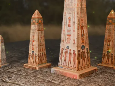 A Egyptian Obelisk 3D model