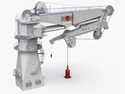 Great Ship Crane NOV 1 3D model