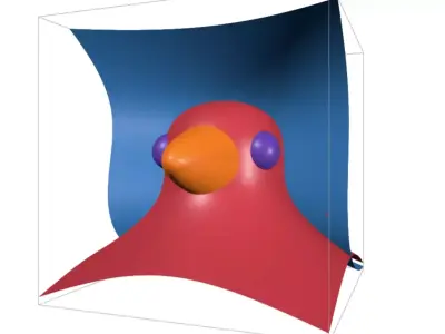 Lucky Duck Free low-poly 3D model