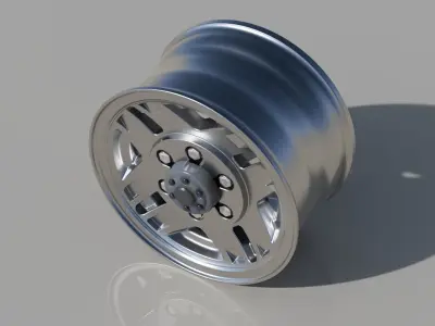 Toyota 4runner rim 3D model