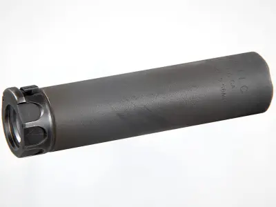 Surefire SOCOM556-RC2 Suppressor Low-poly 3D model
