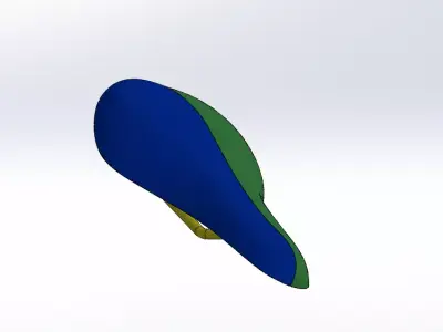 bike seat 3D model