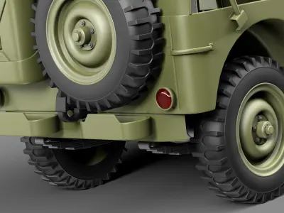 Jeep Willys MB 3D model
