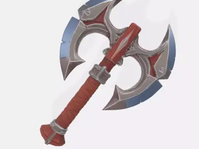 Battle Axe 5 3D model