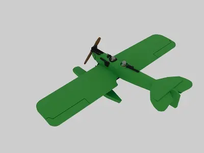 Hansa-Brandenburg  W 29 3D print model