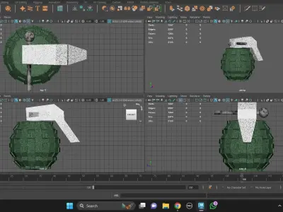 GRENADE 3D MODEL 3D model