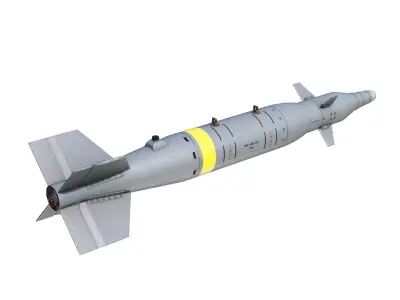Chinese Tiange GB-250 GB250 Laser-Guided Bomb Low-poly 3D model