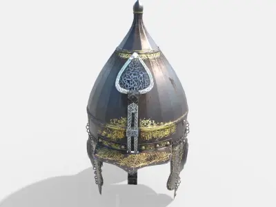 Arabesque - Ottoman Helmet 3D model