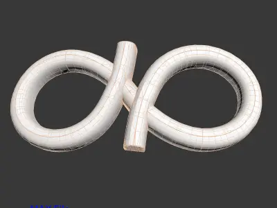 Infinity Bracelet 3D print model