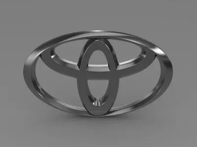 Toyota Logo 3D model