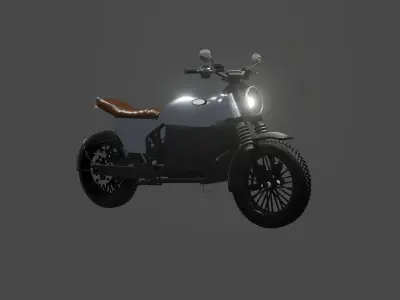 Jab style Electric Motorcycle 3D model
