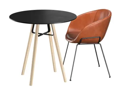 Liu H73 Bistrot Table  3D model