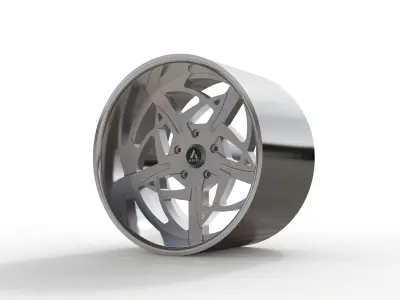 ARTIS SPARTAN WHEEL 3D MODEL 3D model
