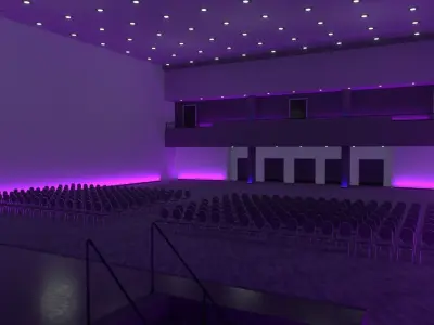 Conference Hall 3D model purchase