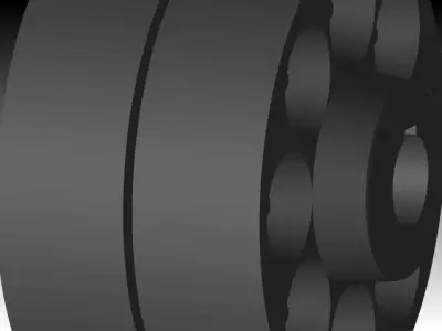 Elastic coupling Free 3D model