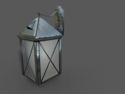 Lantern metal 3D model