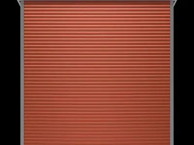 Roll up door 2 Low-poly 3D model