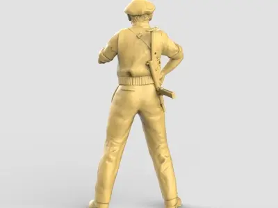 1 48 French Resistant 3D model