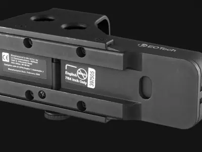 Eotech 552 Holographic Sight - Game Asset Low-poly 3D model
