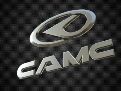 camc logo 3D model