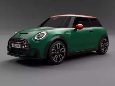 Mini Cooper Jcw Free 3D model