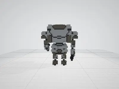 ROBORRIOR 01 3D model