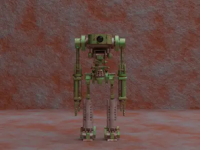 Robot 3D model 74
