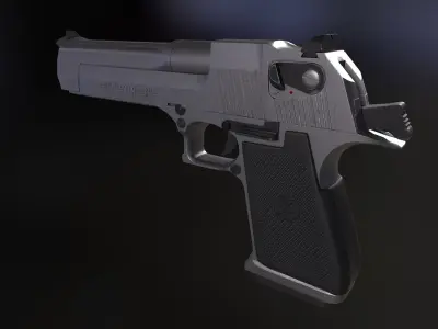 Desert Eagle Free low-poly 3D model