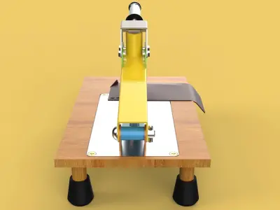 LEATHER HOLE PUNCHER PLIERS 3D model